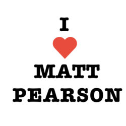 I <3 MATT PEARSON - hot girl crop top Design