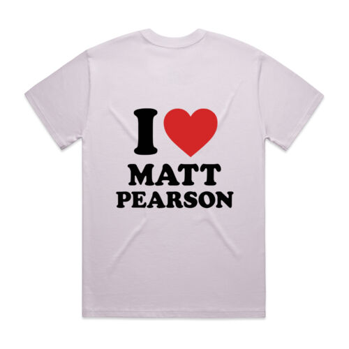 Alternate shape - Double sided I <3 M P tee Thumbnail